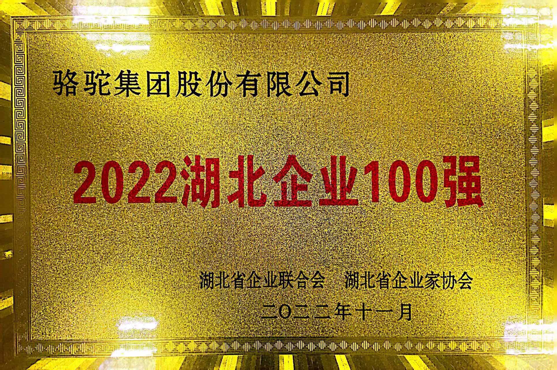 2022湖北企业100强